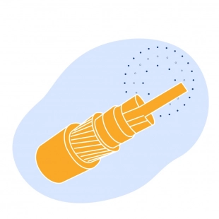 Оптический кабель диэлектрический ОКПП 48 волокон одномодовый