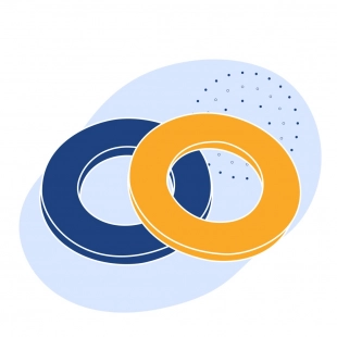 Шайба плоская нержавеющая 14 мм AISI 316 DIN 125