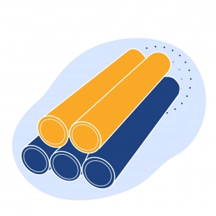 Труба стальная электросварная прямошовная 52 мм ст20 ГОСТ 10704-91