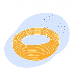 Канат закрытый несущий 45 мм ГОСТ 18901-73