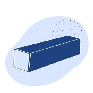 Оцинкованная квадратная труба 20х20х1.4 мм ст10 ГОСТ 8639-82