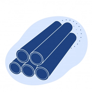 Труба стальная электросварная прямошовная 52 мм ст20 ГОСТ 10704-91