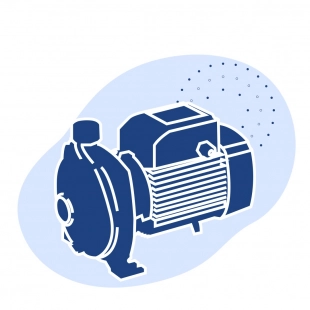 Вихревой консольный насос ВКС 4/28 А-1Г